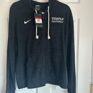 Nike Black Zip-Up Hoodie